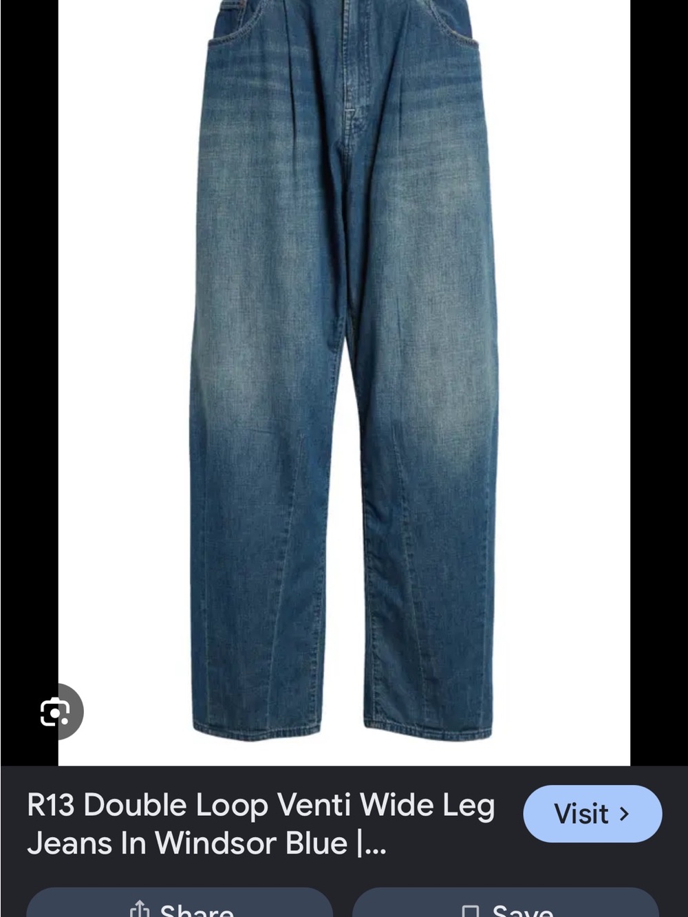 R13 double loop venti jeans